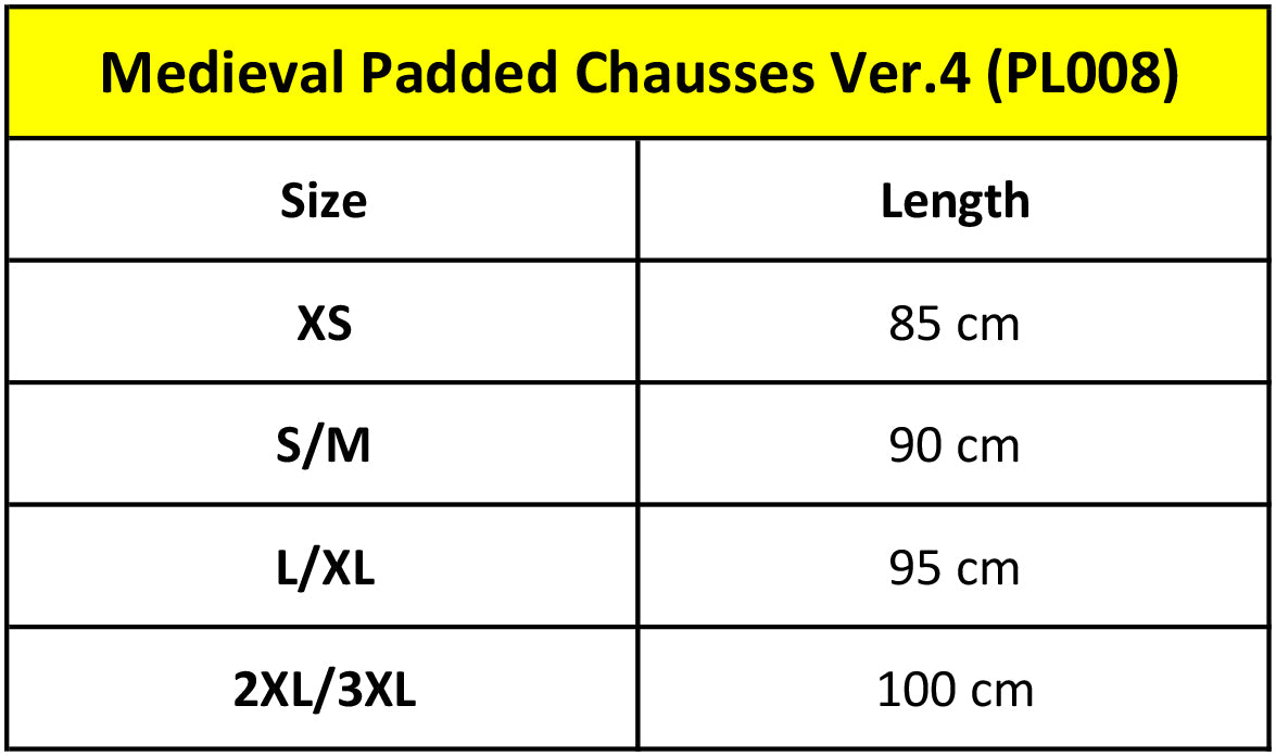Medieval Padded Chausses Ver.4