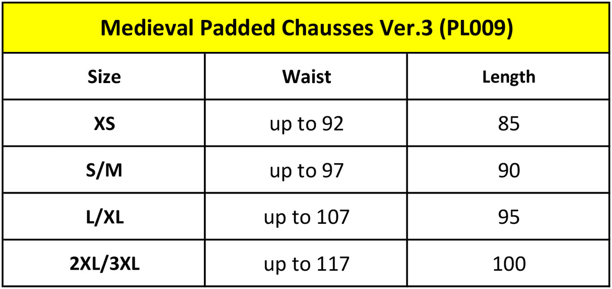 Medieval Padded Chausses Ver.3