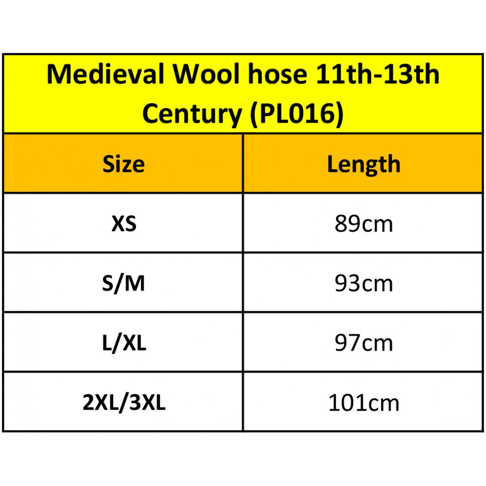 Medieval Wool hose  11th-13th Century