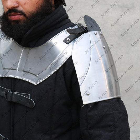 Small Steel Elias Spaulders