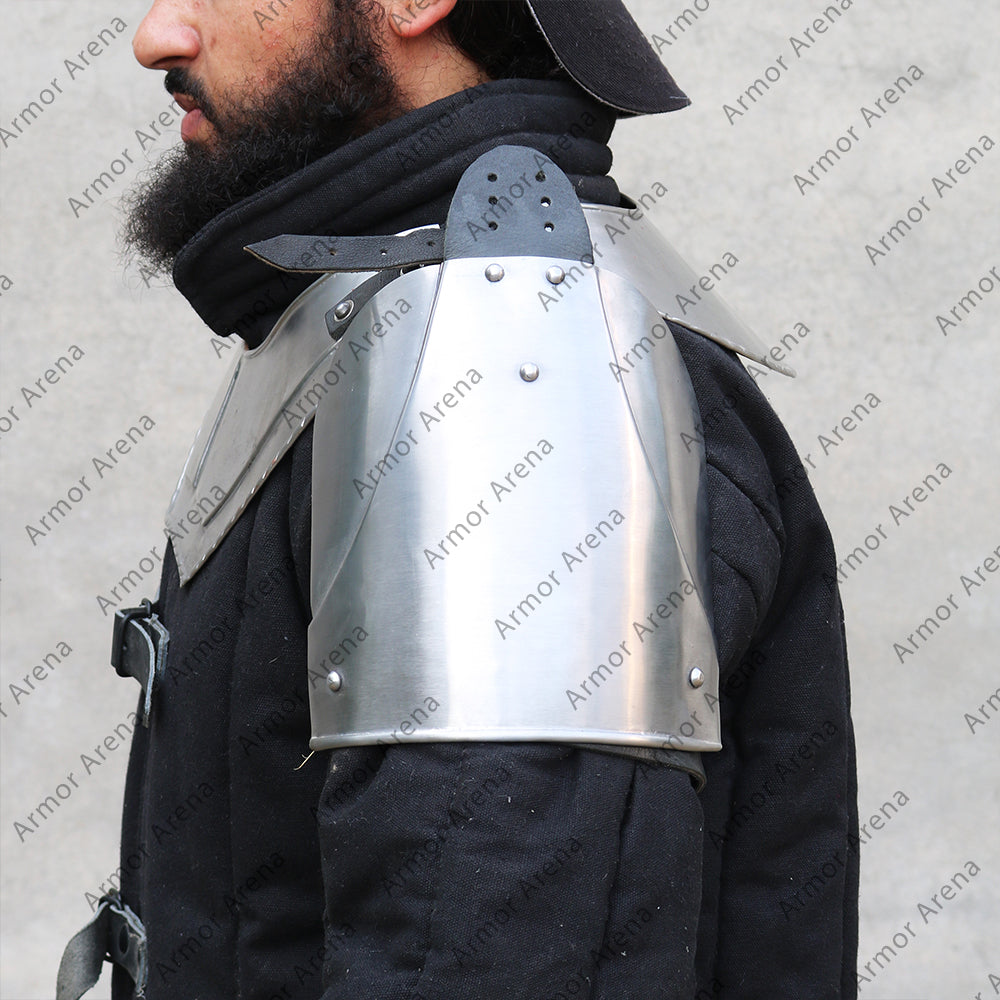 Small Steel Elias Spaulders