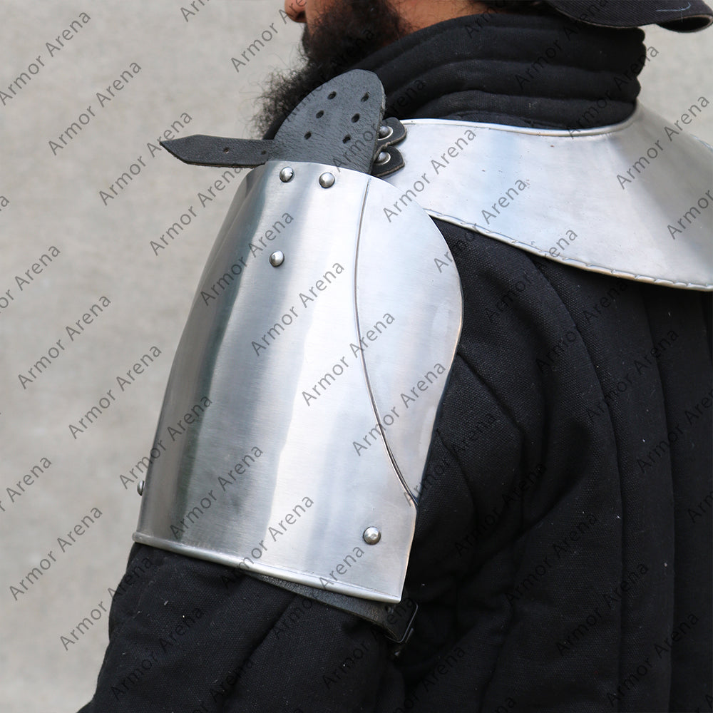 Small Steel Elias Spaulders