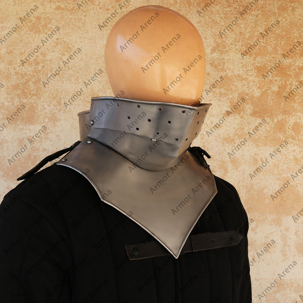 Articulated Bevor with Gorget