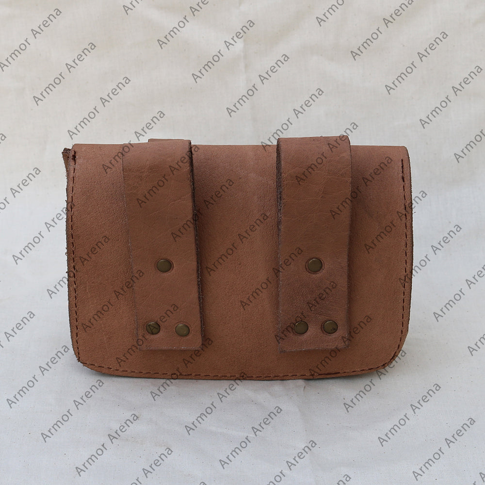 infantry Leather Belt Bag