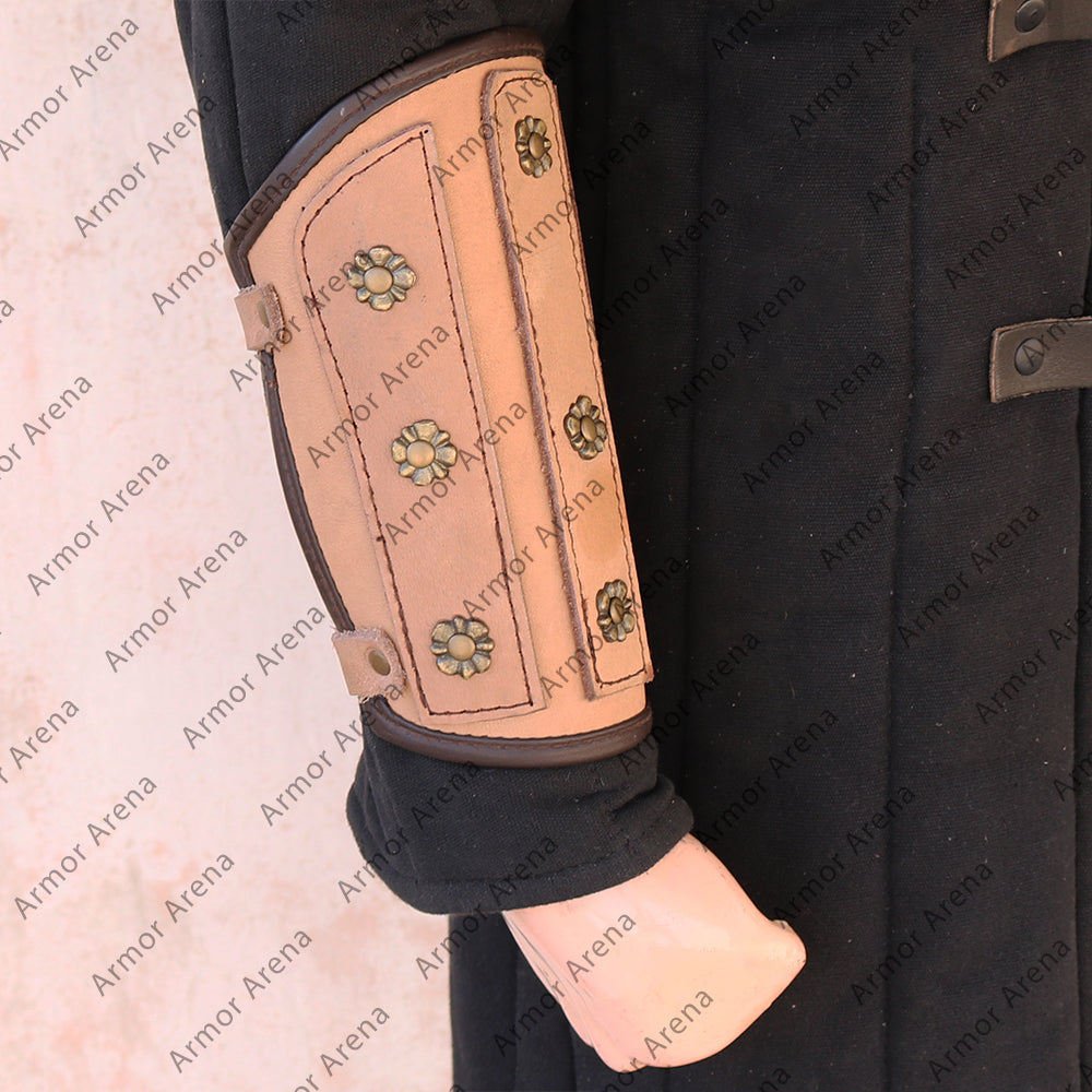Prince Leather Bracers
