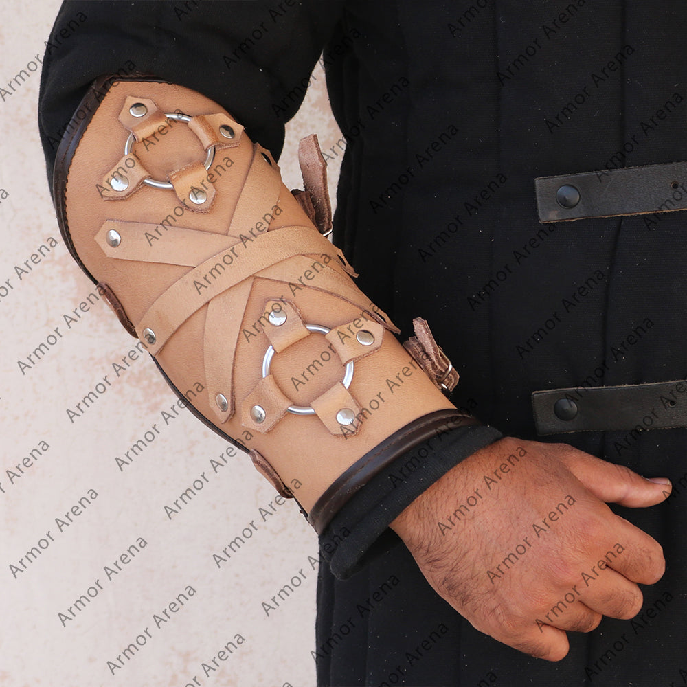 Berserker Leather Bracers