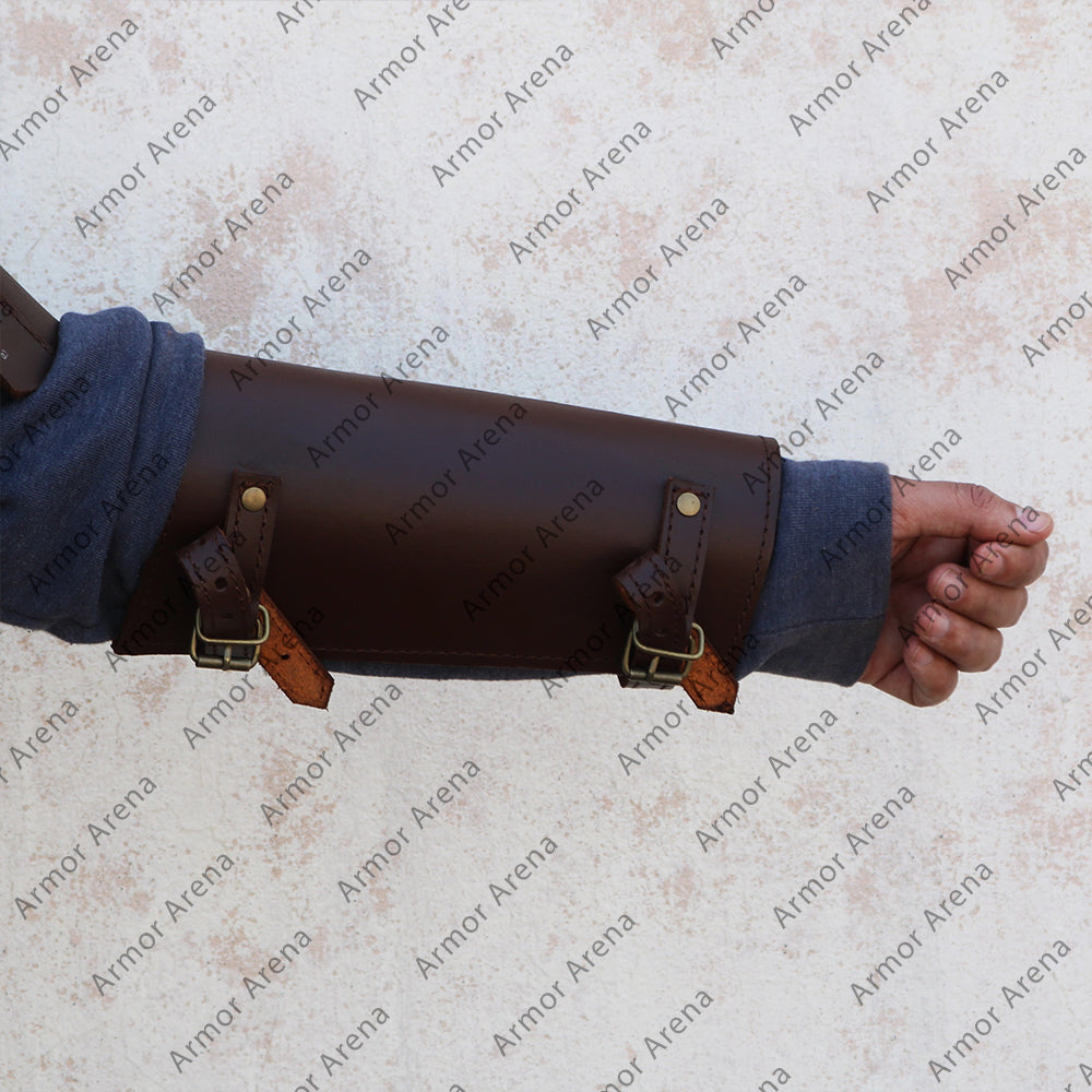 Melina Leather Bracers