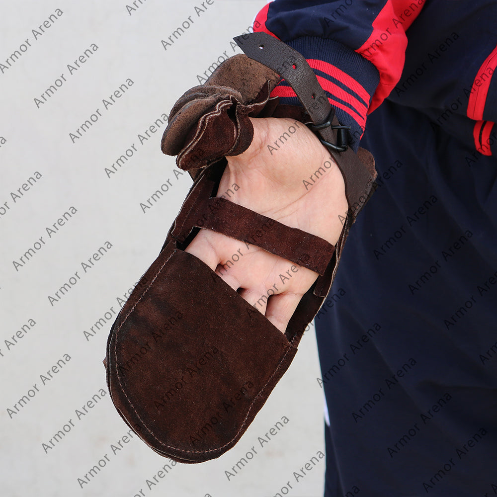 Leather Fighting Gauntlet