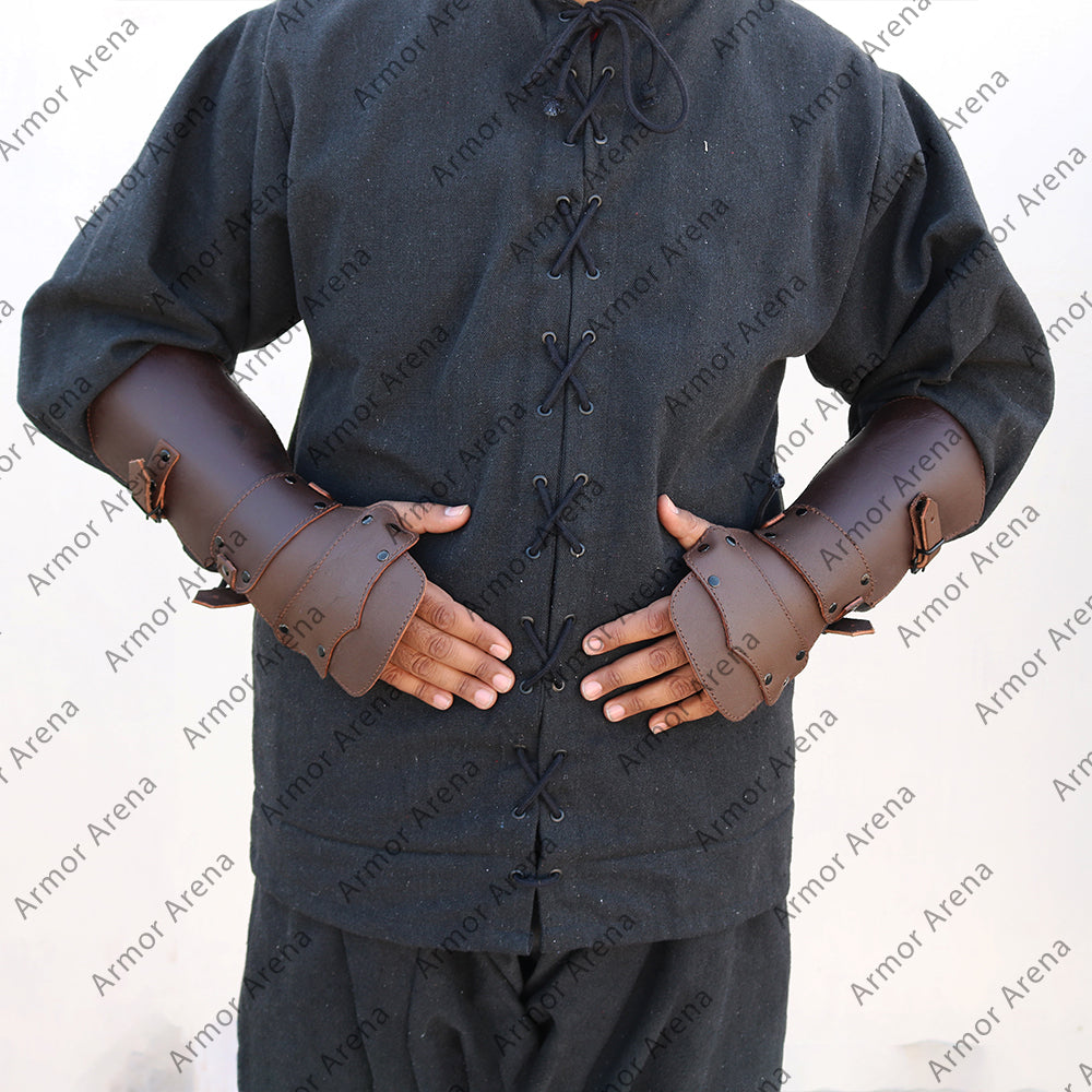 Leather Gauntlets