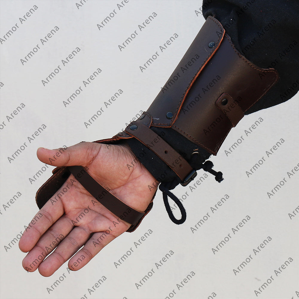 Leather Gauntlets