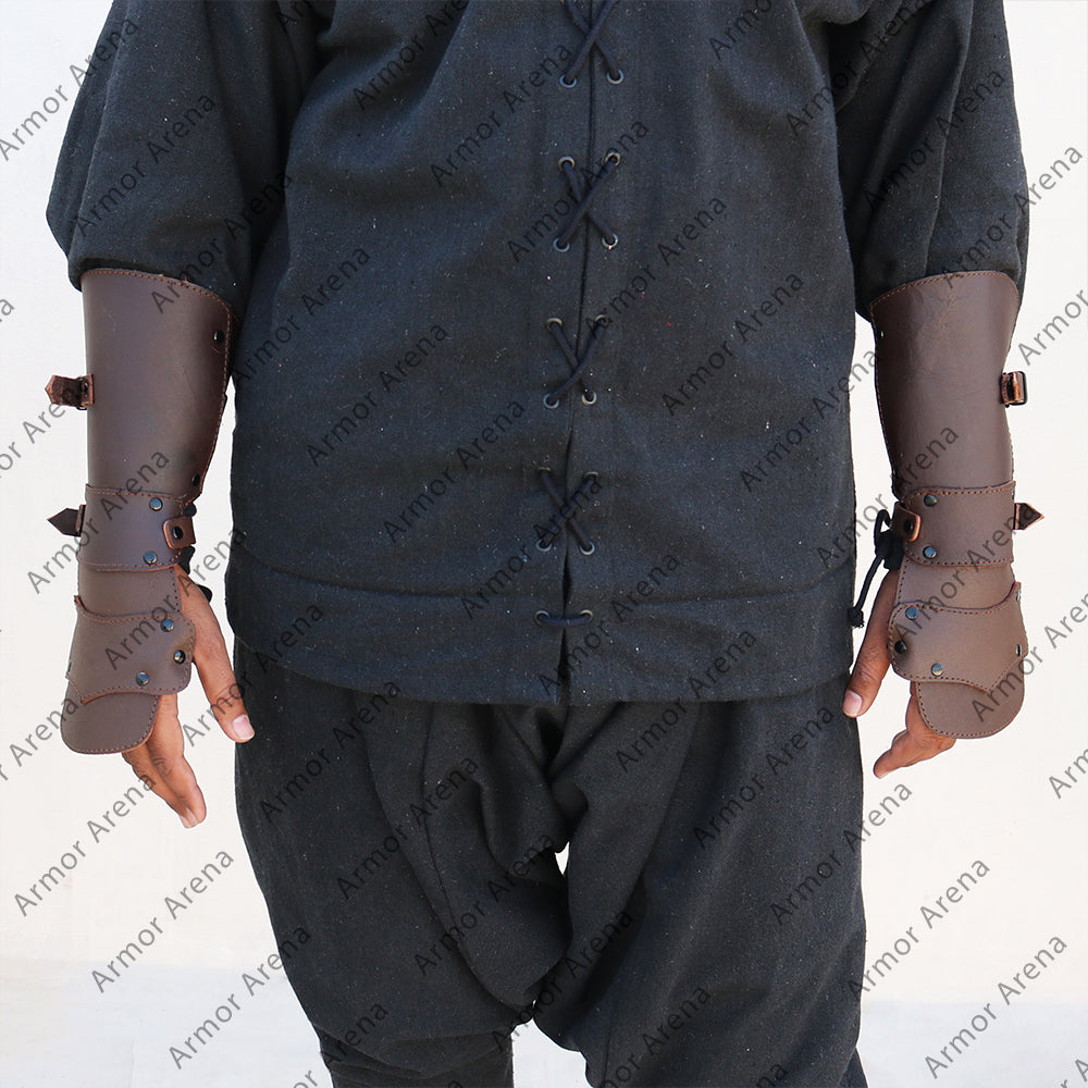 Leather Gauntlets
