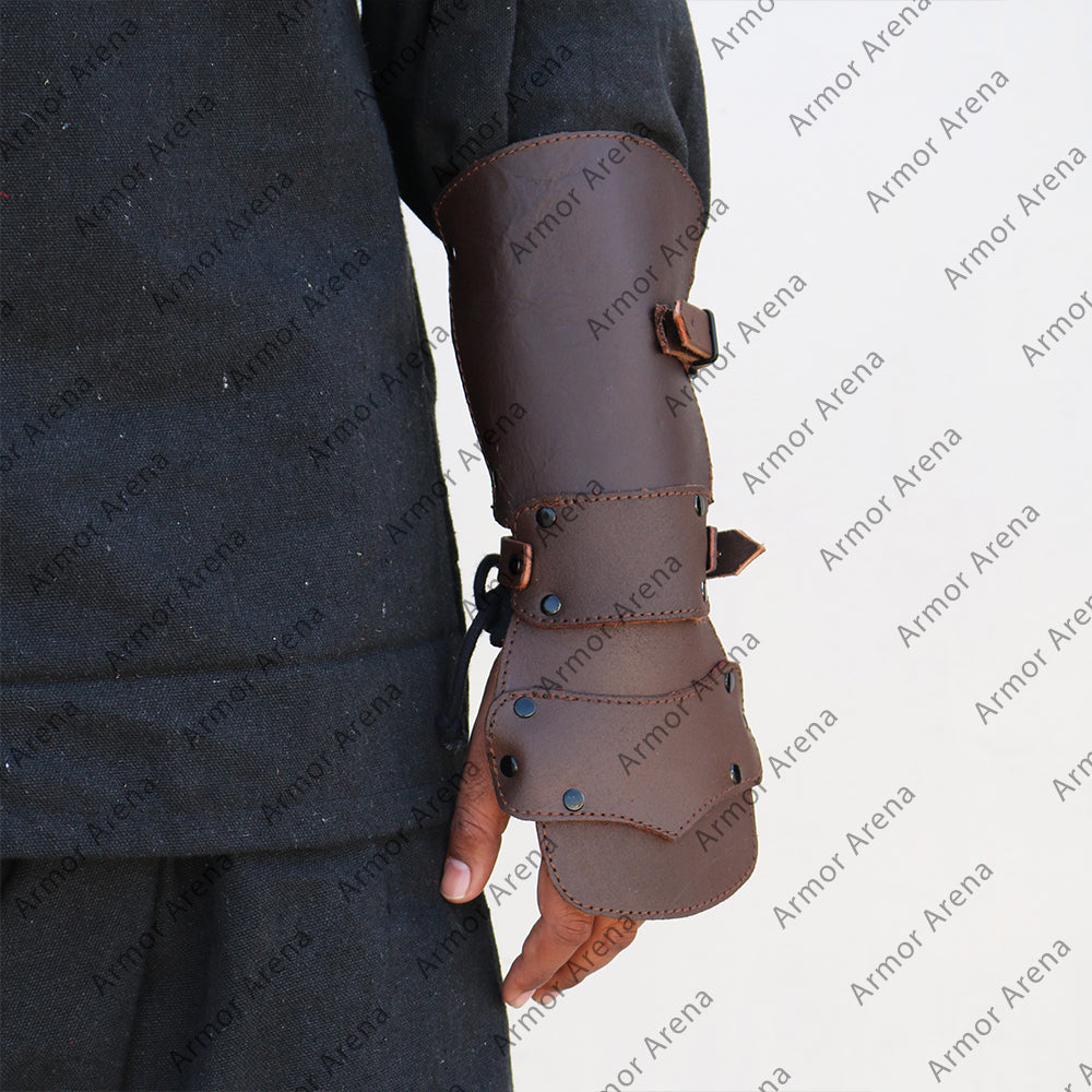 Leather Gauntlets