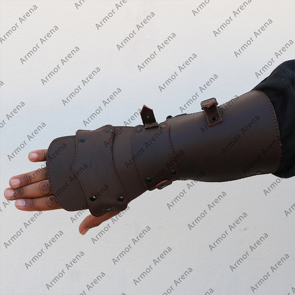 Leather Gauntlets