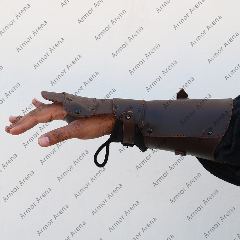 Leather Gauntlets