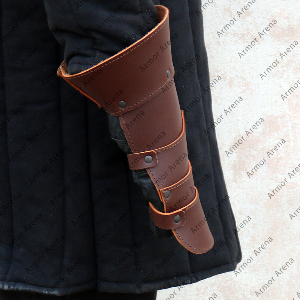 Vintage Leather Gauntlets