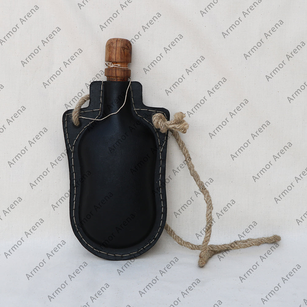 Leather Water Bottle - III