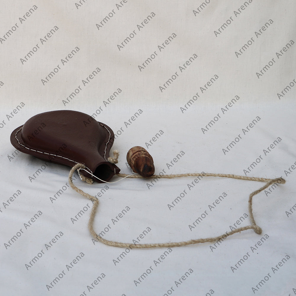 Leather Water Bottle - II