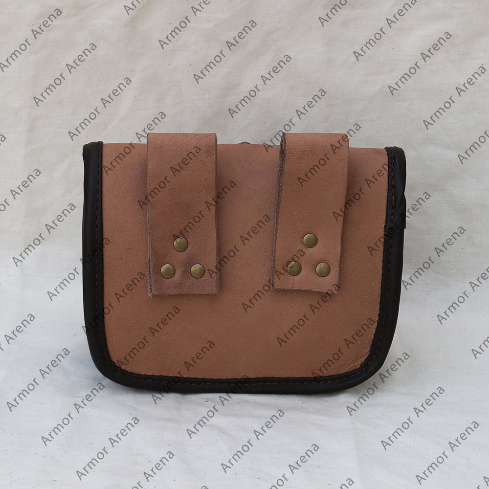 Medieval Leather Belt Bag