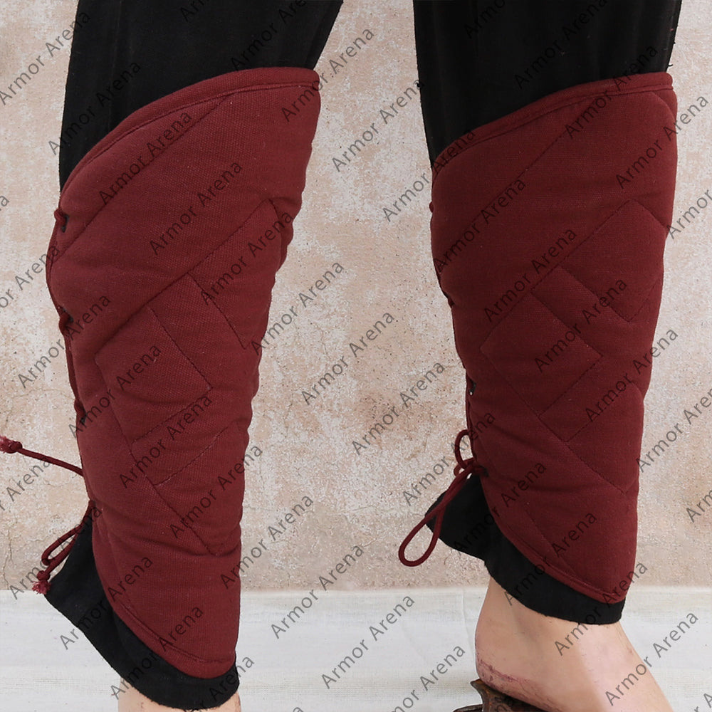Medieval Padded Greaves