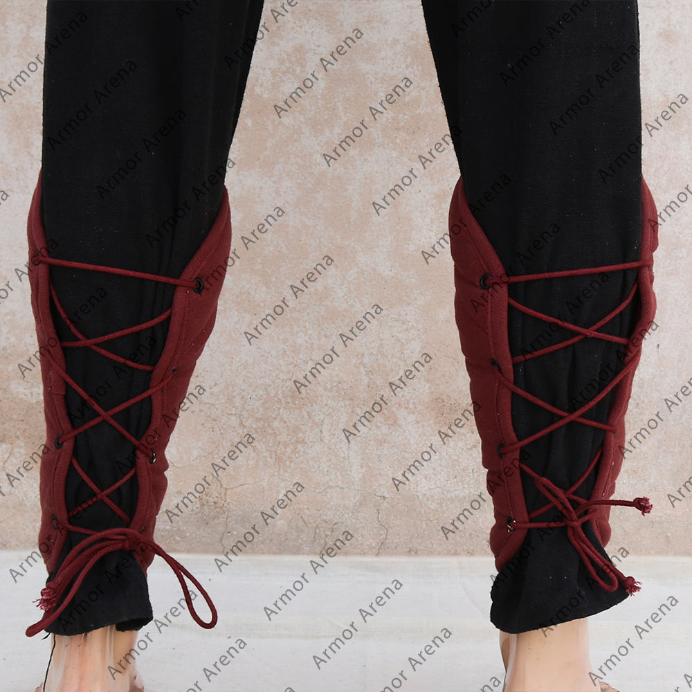 Medieval Padded Greaves