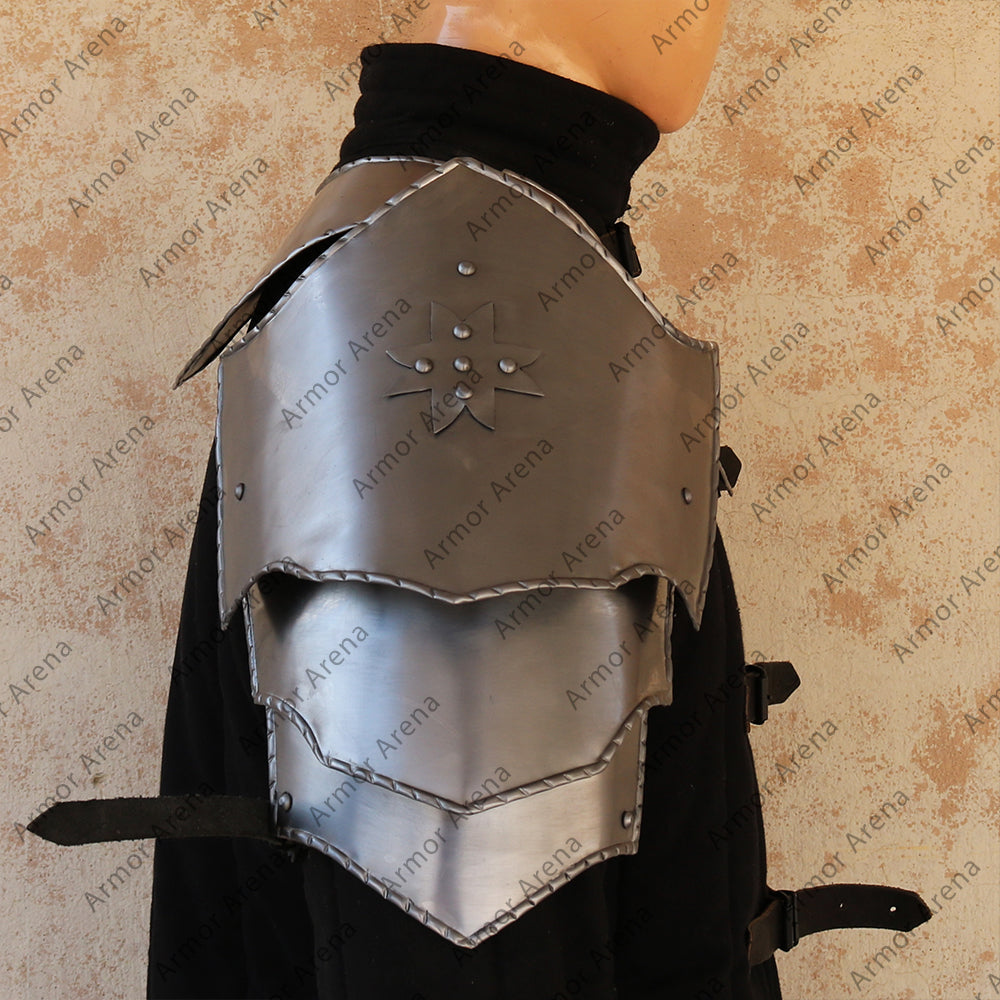 Shoulders with Maltese cross