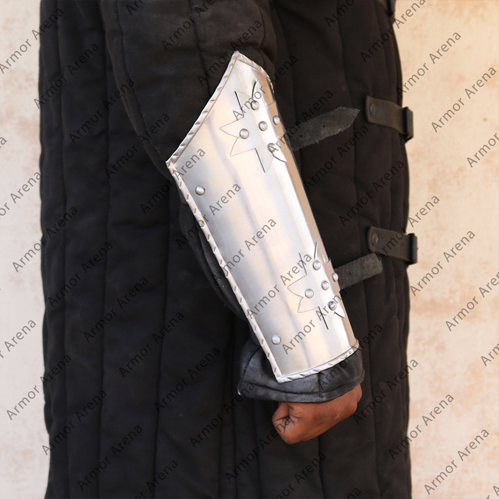 Bracers with Maltese cross