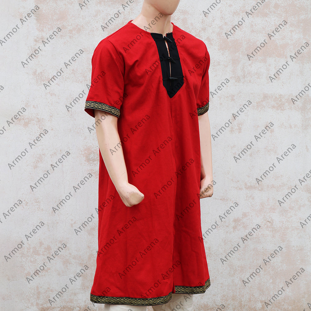 Viking Tunic with Short Sleeves