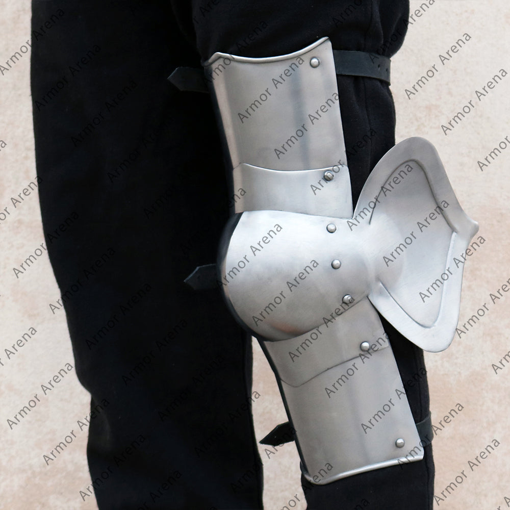 Gothic style half leg Guard