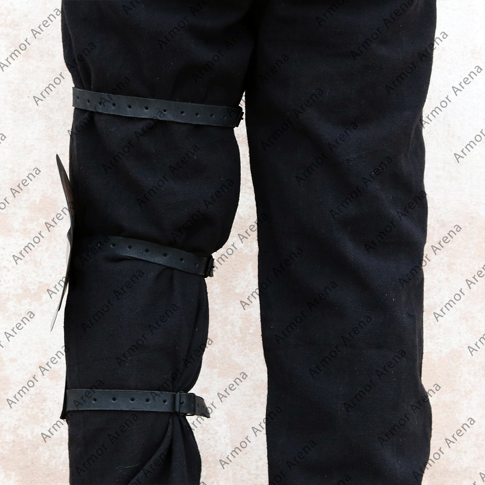 Gothic style half leg Guard