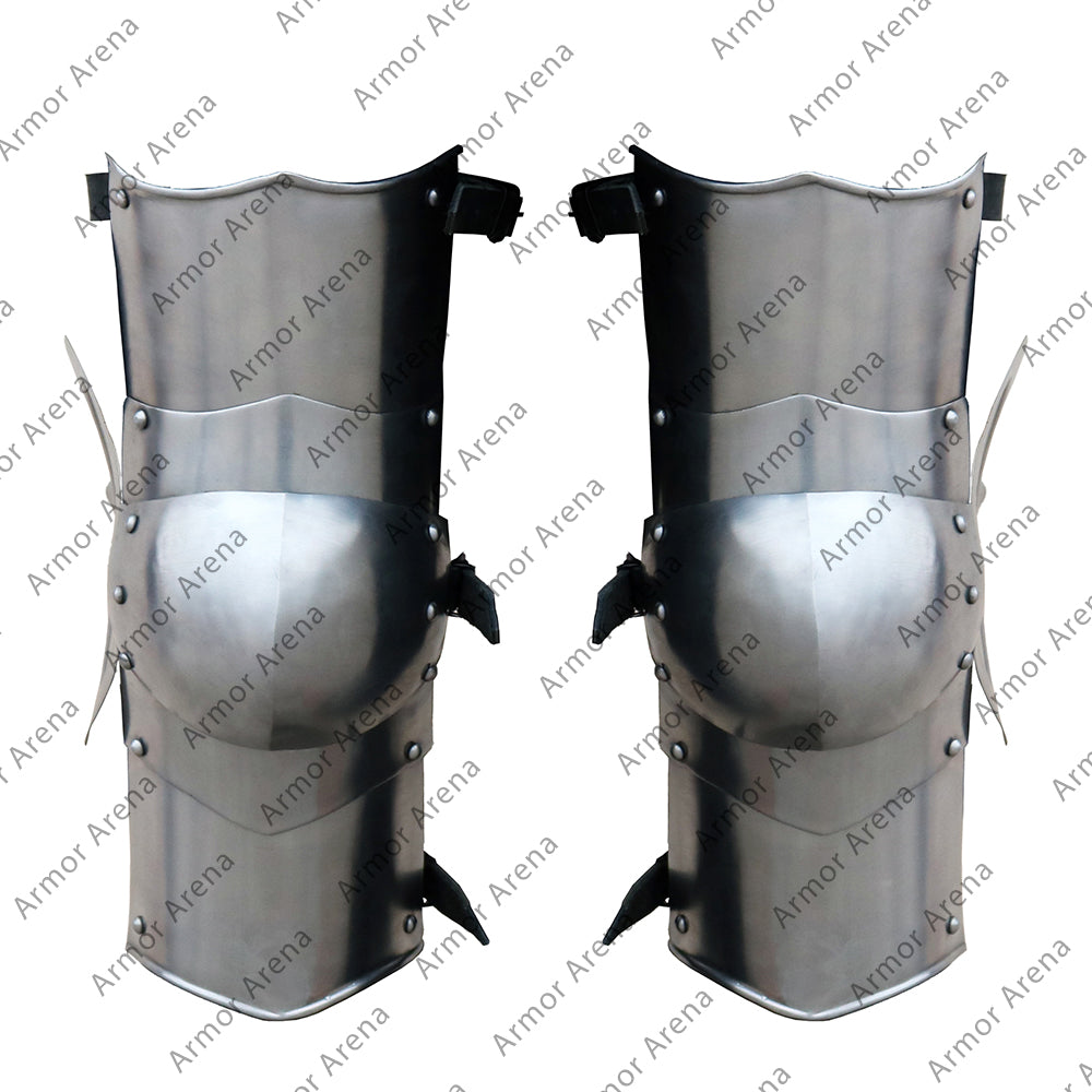 Gothic style half leg Guard