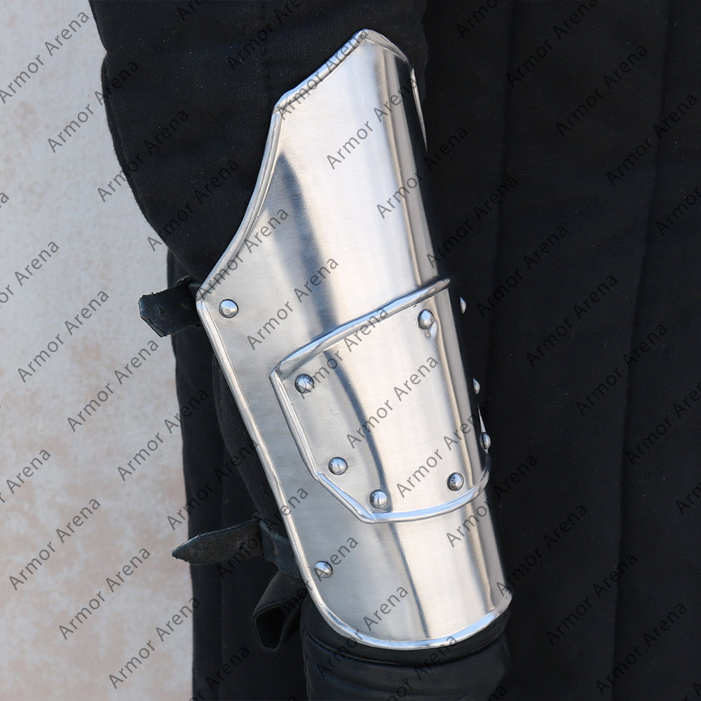 Vintage Steel Bracers