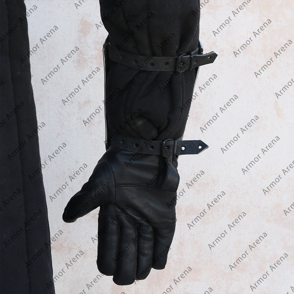 Vintage Steel Bracers