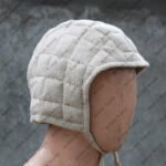 Lothar Padded Arming Linen Cap Version 2