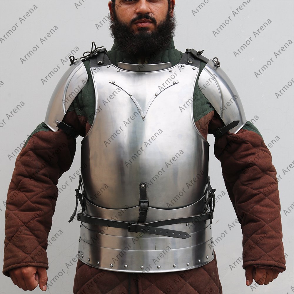 MBP048-1000x1000 Italian Cuirass with Pauldrons 14th & Early 15th Century