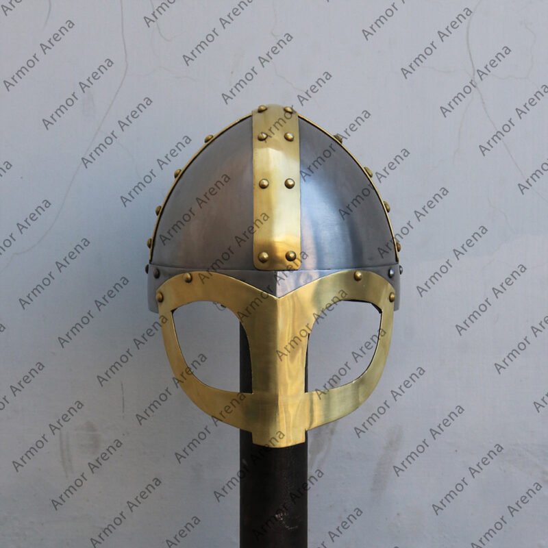 ヴァイキング　ヘルメット　Gjermundbu Handcrafted Viking Helmet - Viking Glasses Helmet Gjermundbu Style