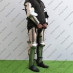 Arm and Leg Armor Set With Back Plates